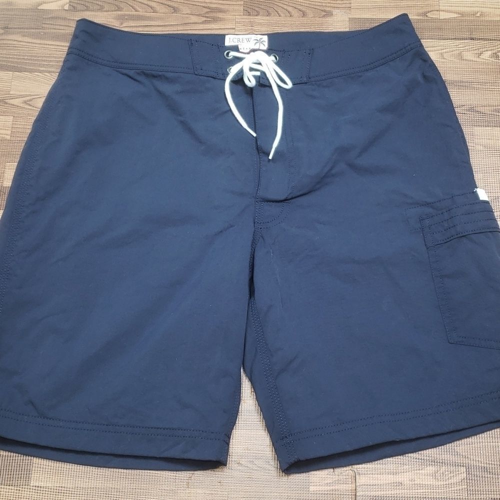 J.Crew Factory Blue Swim Shorts size 29 - Picture 2 of 11